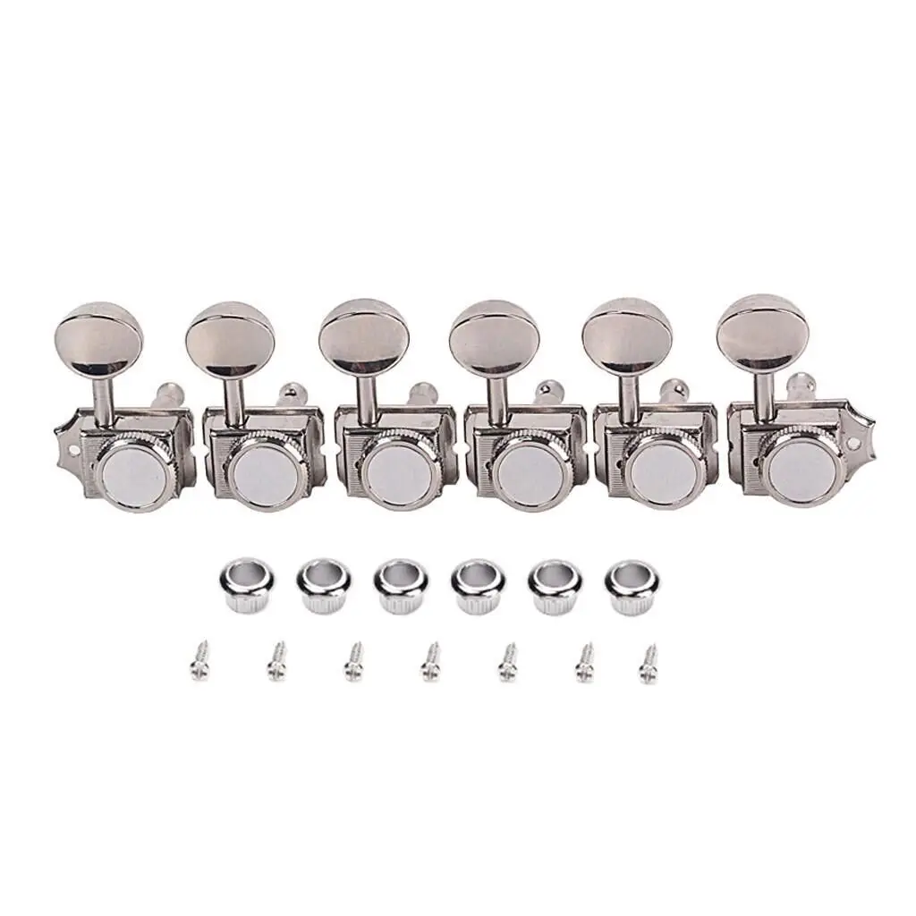 

Tuning Pegs 6-In-Line 6R Locking Guitar Tuners for ST TL Electric Guitar Professional Guitar Parts