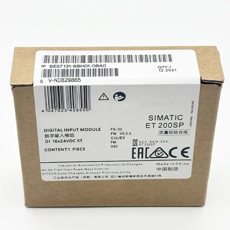 New Brand New 6ES7131-6BH01-0BA0 PLC PAC & Dedicated Controllers Original Technical Support Microcontrollers FPGA Processor Stoc