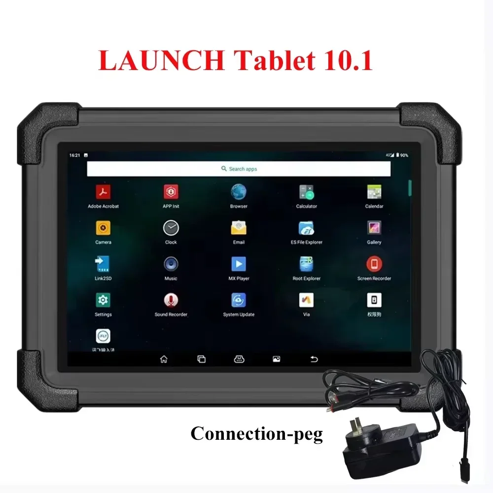 Launch Tablet 10.1\'\' 4GB RAM 64GB Storage Bluetooth Android Tablet for Launch X431&OBD2 Diagnostic Software Auto Diagnotic Tools