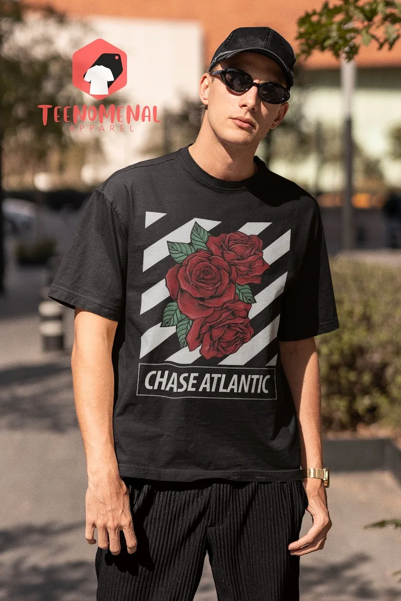 Chase Atlantic Unisex T-Shirt - Beauty in Death Album - Music Band Merch - Cotton Graphic Tee for Gift