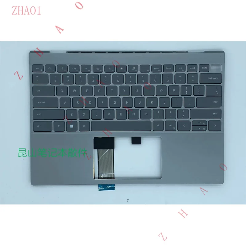 Zfor  Dell Inspiron 5000 5310 0WGFFX Silver-white Palmrest w/Keyboard