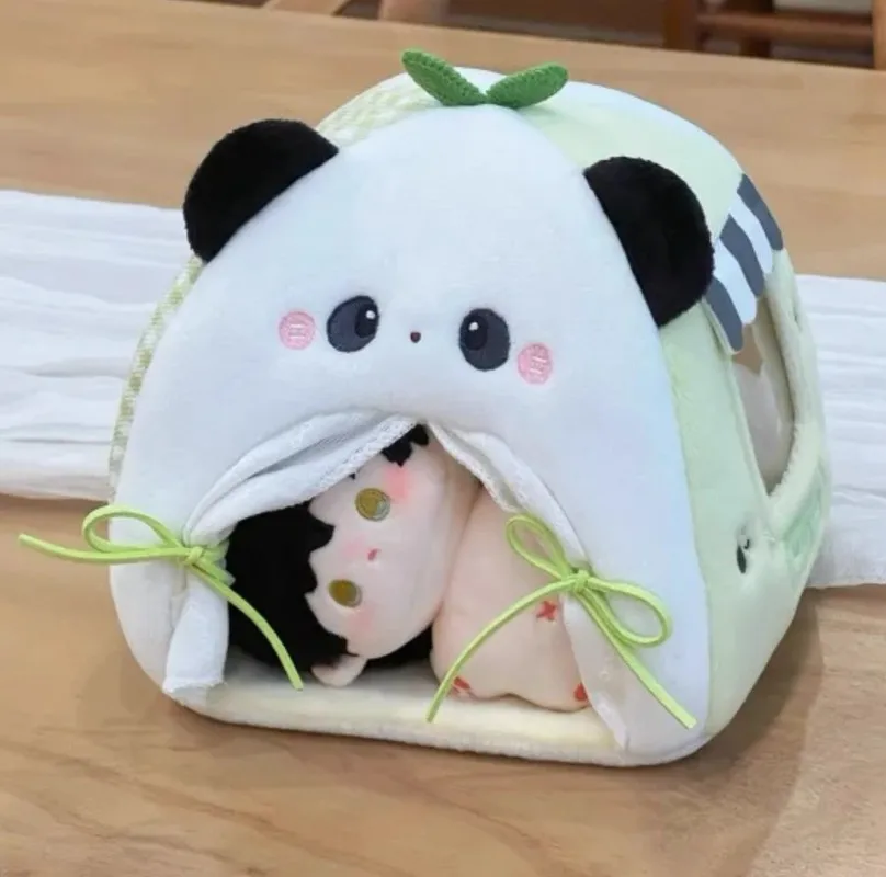 Cotton Doll Tent Bed Cute Small Animal Doll Bed For 10cm Plush Figure Storage Photo Shoot Decoration Ornament Festival Gift view 4