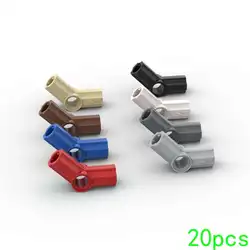 MOC 20PCS 32192 Axle Building Blocks Kit Pin Connector Angled 135 Degress Brick Particle Educational Toys Children Birthday Gift