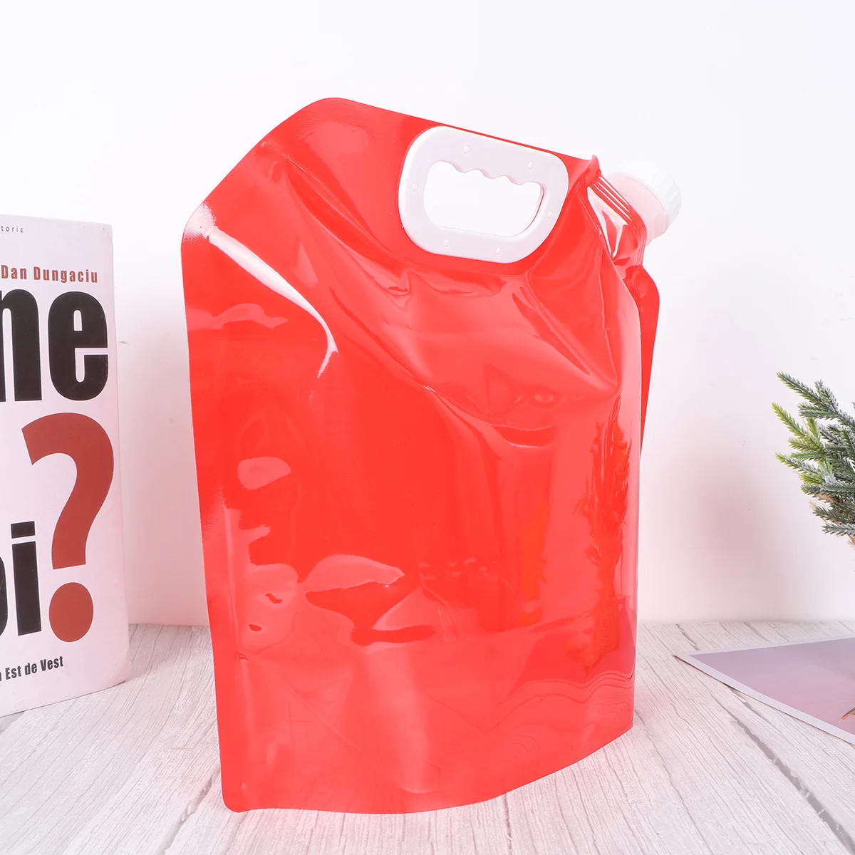

2Pcs Large Capacity Foldable Water Bag Outdoor Camping Hiking Car Water Container Carrier Food Grade PE