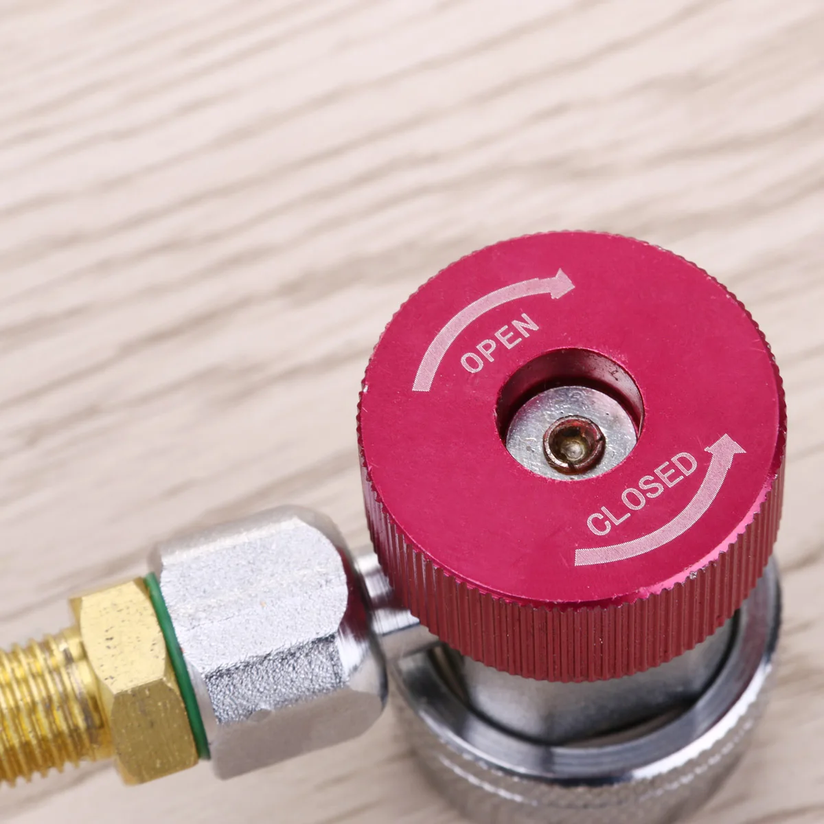 

2 Pcs Car Air Conditioner Conditioning Connector Adapter for The Refrigerant Ac