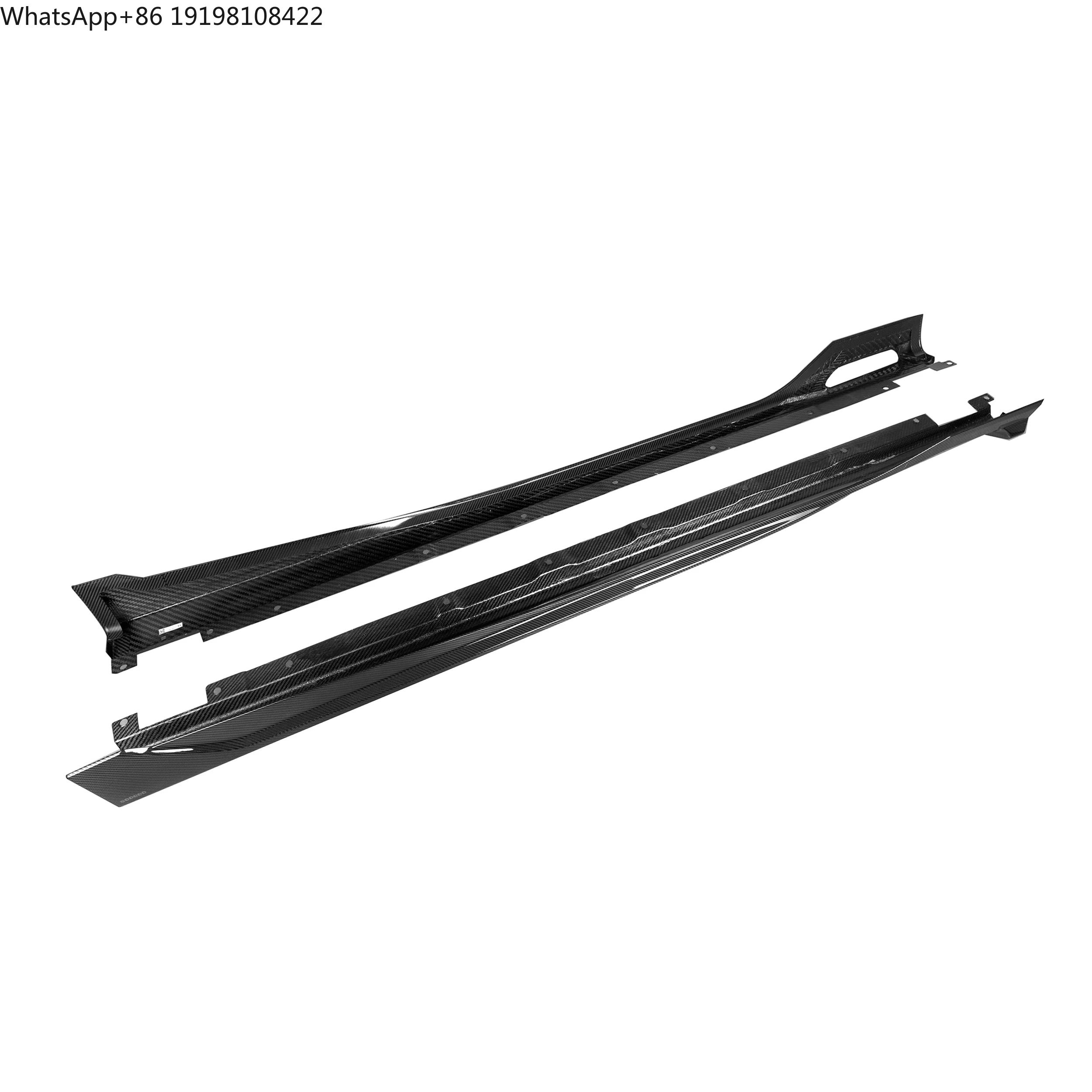 

G45 High Quality SQ Style Carbon Fiber Side Skirt Body Kit for BMW 2025+ New X3 G45 Dry Carbon Fiber Side Skirt Car Accessories