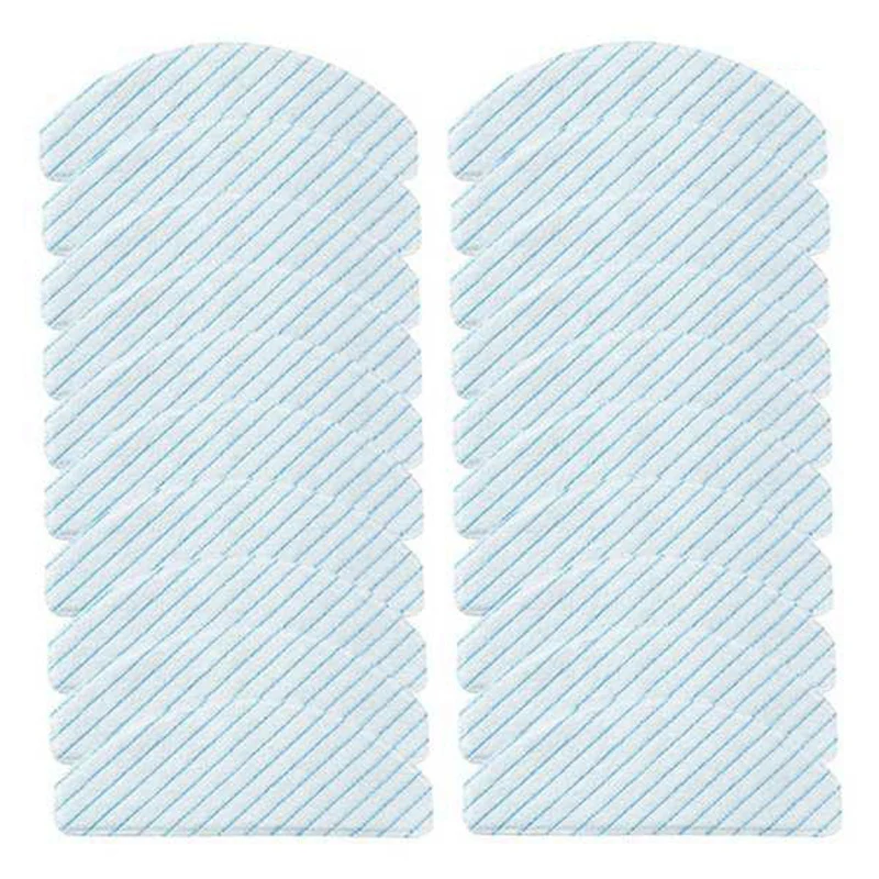 Einweg-starker Lappen für Ecovacs Deebot Ozmo T8 Aivi T8 MAX Staubsaugerteile, Wischpads, Ersatzteile, 50 Stück