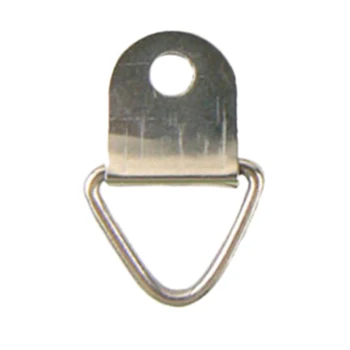 Cadre de miroir de peinture à l'huile, Triangle en laiton doré, anneau en D, 20 pièces