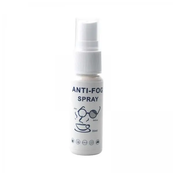 Defogger for Glasses Anti Fog Solution Portable Lens Cleaning Spray 20ml for Swim Goggles Masks