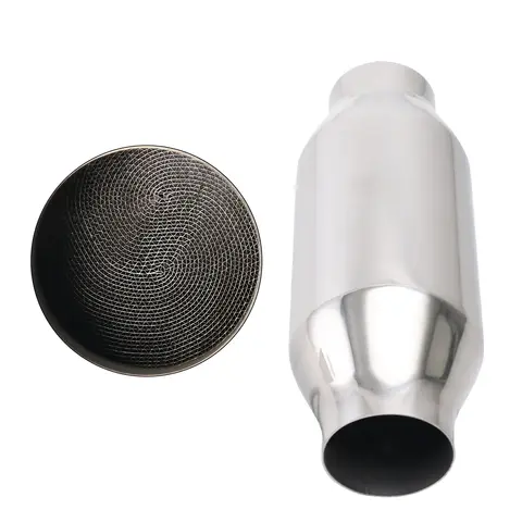 2.5 inch High-Flow Catalytic Converter Metal Catalyst Universal car Clean Sport Exhaust System