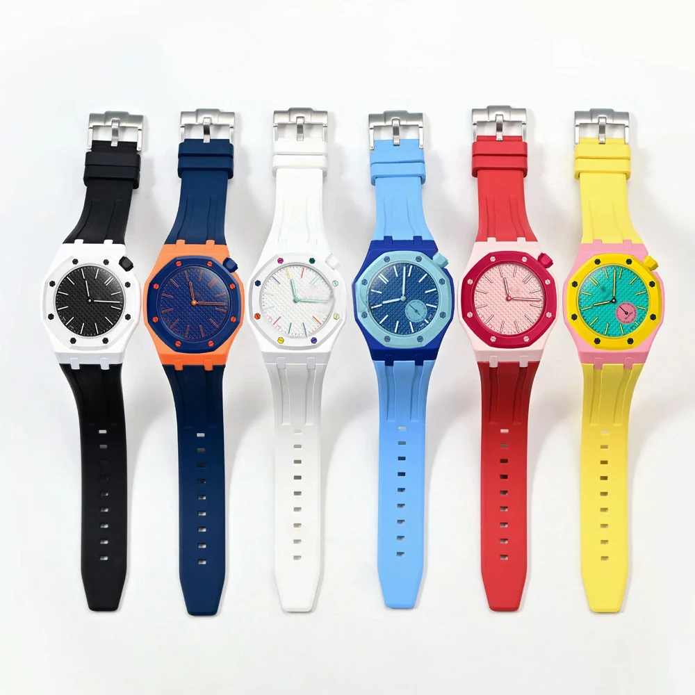 Wristband for Swatch Royal pop Pocket Watch Integrated Belt Silicone Protective Case Strap Bracelet for Royal pop Accessories