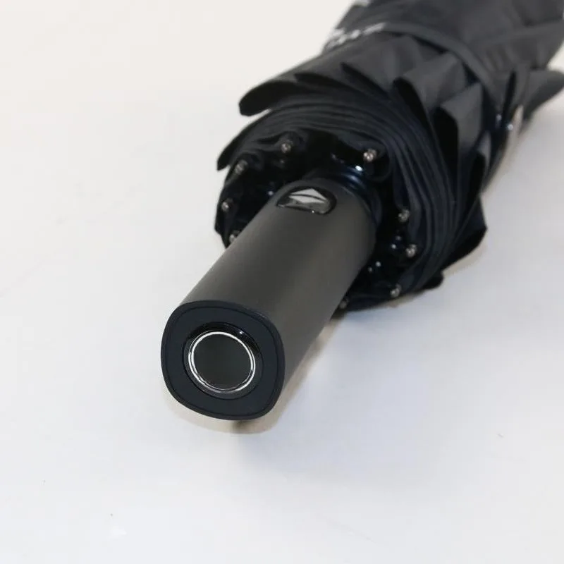 

Полностью автоматический зонт с 12-костями для Mercedes-Benz Tesla Volvo, черный клей, солнцезащитный крем, бизнес-реклама, подарочный зонт