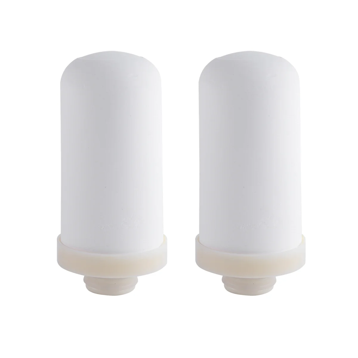 X10A Faucet Water Filter Cartridges, 2 Pack 8-Layer Cleaning Universal Diatom Earth Ceramic Filter