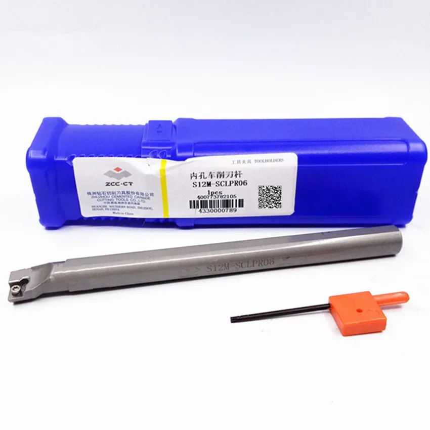 S10K-SCLPR06/S12M-SCLPR06/S16Q-SCLPR09 ZCC.CT Inner hole turning tool Internal Turning Tool For CP** inserts 1PCS/BOX