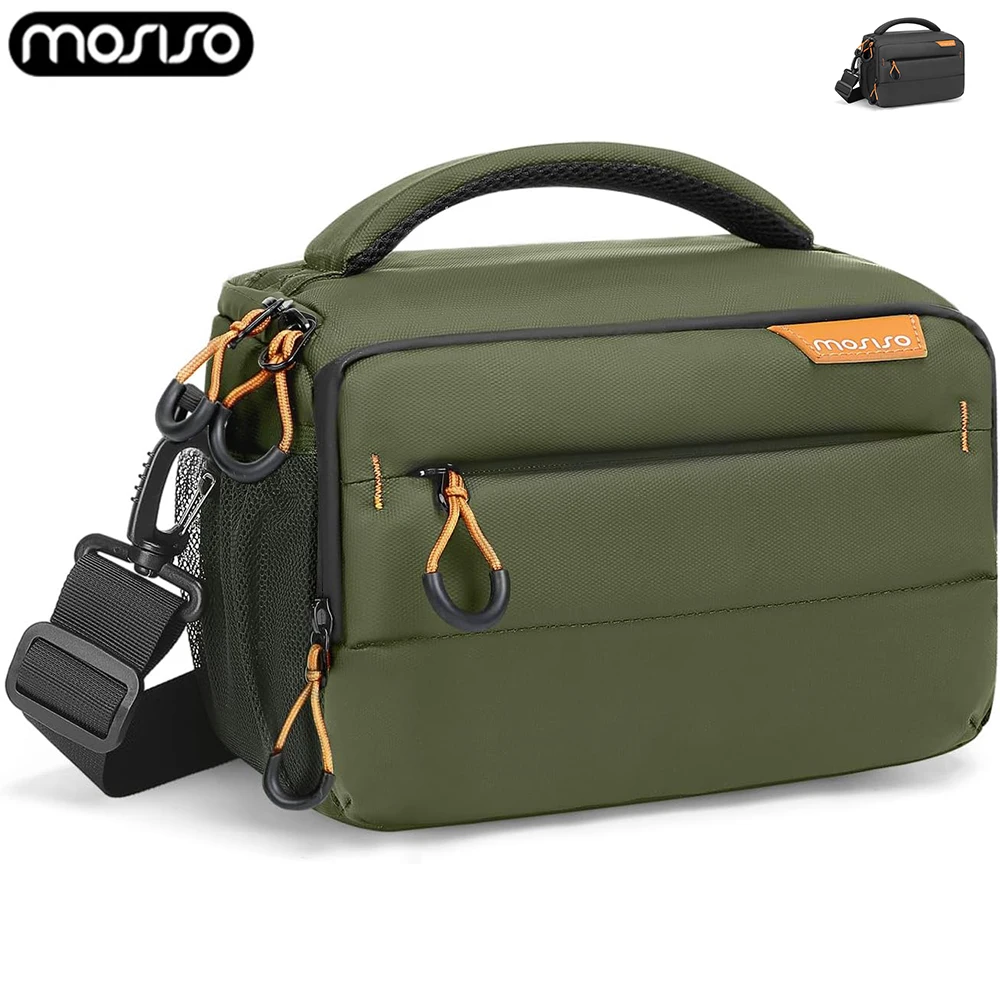 

Водонепроницаемая сумка для фотоаппарата DSLR/SLR/беззеркальных камер, легкая наплечная сумка-кроссбоди для Canon, Nikon, Sony