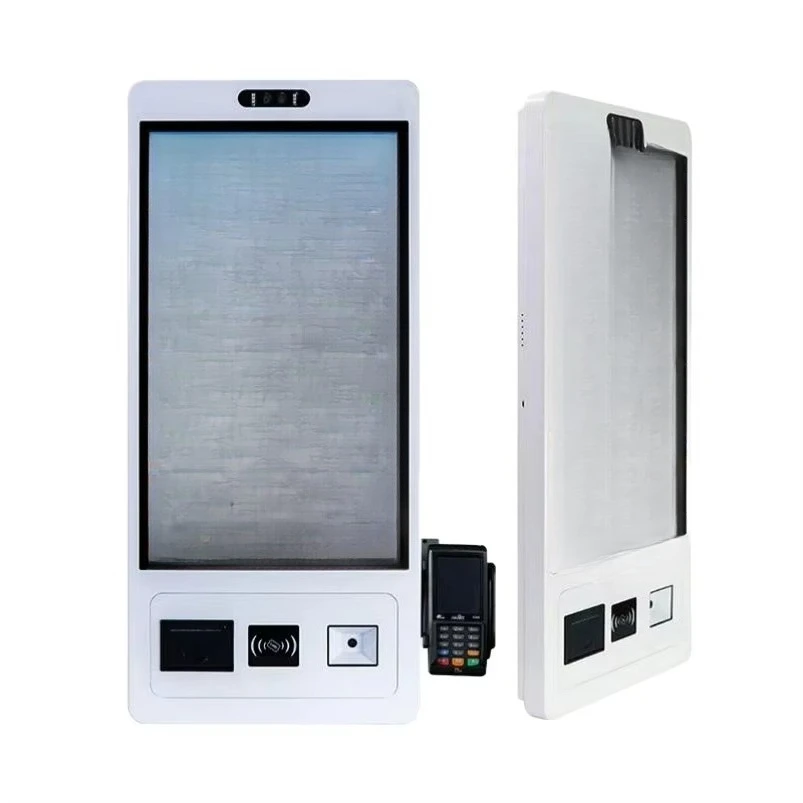 21.5-inch Wall-mounted Touchscreen Vertical Payment Kiosk Metal McDonald's Self-service