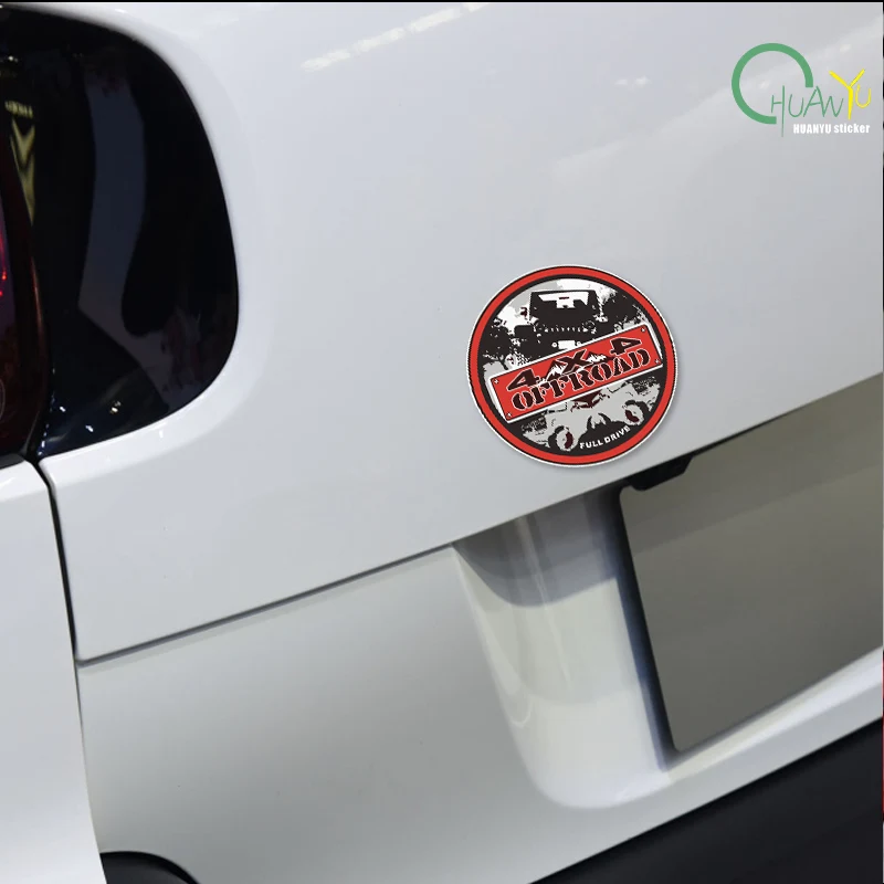 Suitable for car rear and side windows reflective waterproof off-road vehicle modification sticker set scratch cover