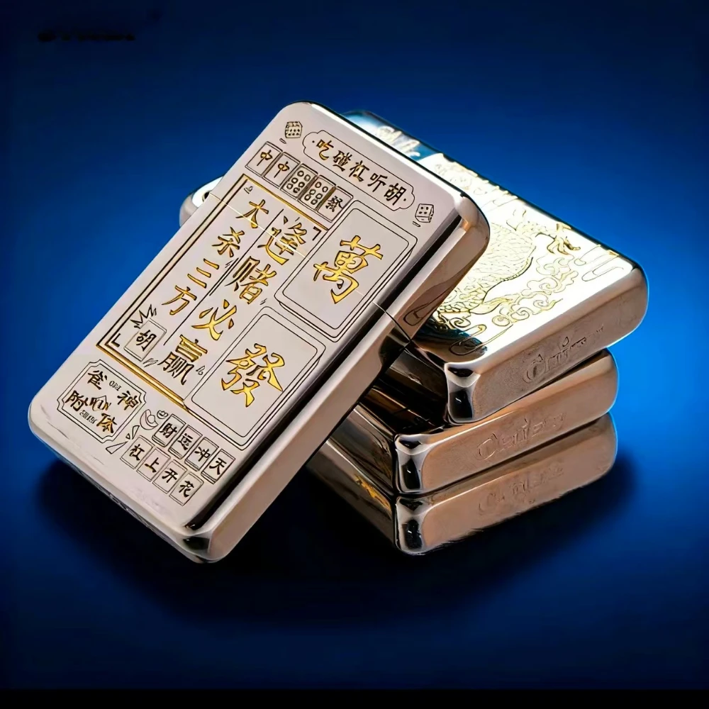 

Зажигалка Chief Leader, чистая медь, ретро, ветрозащитная зажигалка с тонкой гравировкой, портативная, ограниченная серия, мужской подарок