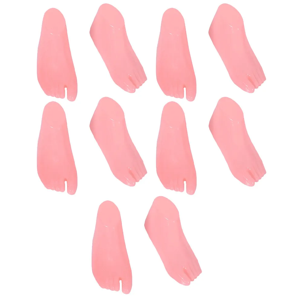 

5Pairs Plastic Models for Shoe Support Shape Retention Socks Filler Booties Display Stand Children Shoes Display