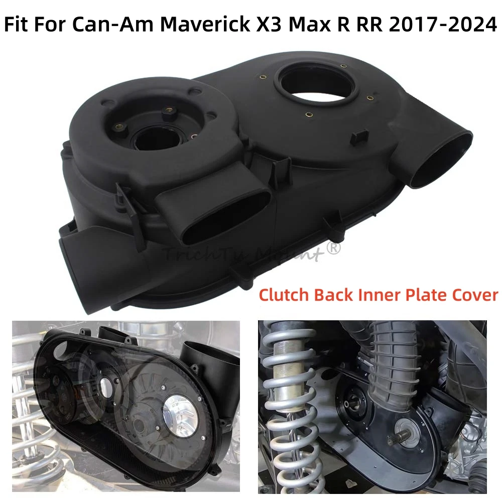 

Inner Variator Clutch Back Plate Cover For Can-Am Maverick X3 Max R RR 900 2017-2024 2023 UTV Accessories