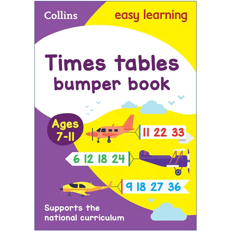 

Times Tables Bumper Book: Ages 7 8 9 10, Collins Easy Learning KS2 9780008151492