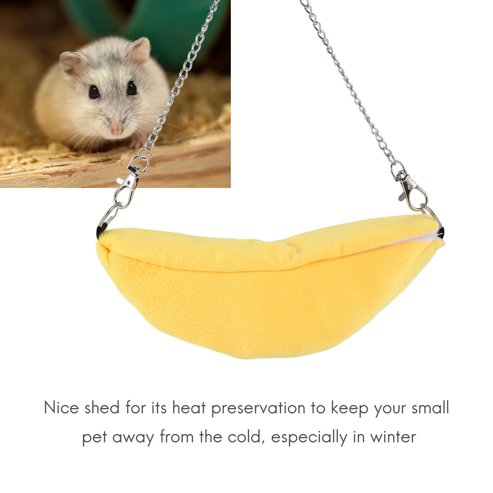 Pet Banana Bed Bed House Hammock Small Animal Bed House Cage Nest Accessories