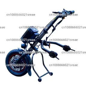 

RisunMotor Wheelchair Attachment 36V 350W Electric Handcycle Tractor Conversion Kits with 7.8AH Battery