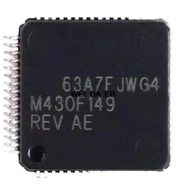 100% NEWHigh quality products Original TI/ Dezhou patch MSP430F149IPMRG4 QFP-64 flash microcontroller single chip microcomputer
