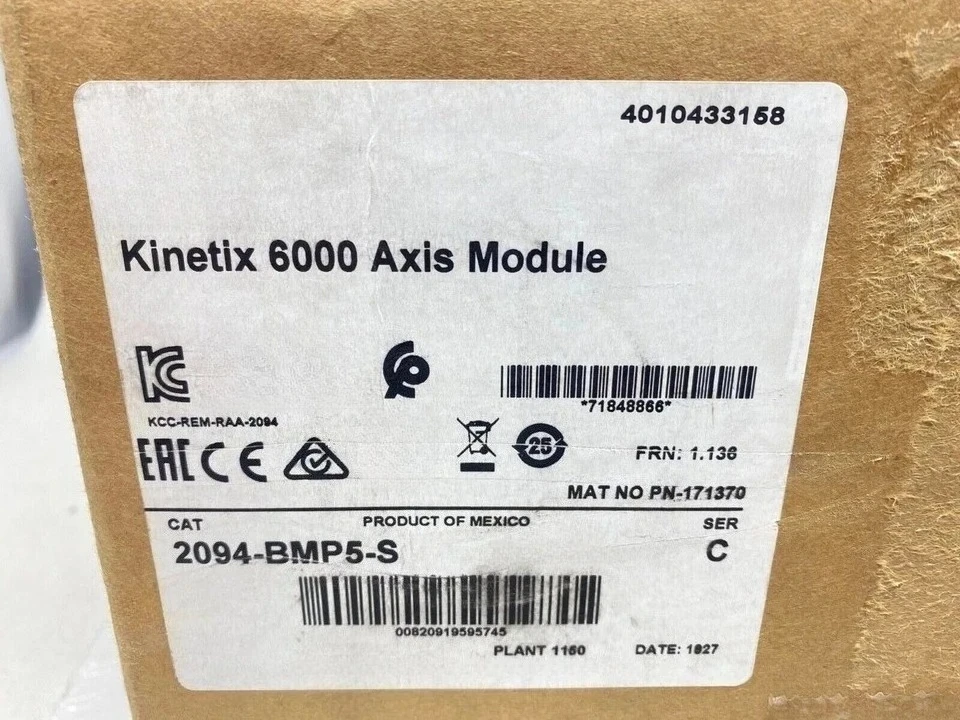 

Brand new orignial 2094-BMP5-S In Box Fast delivery