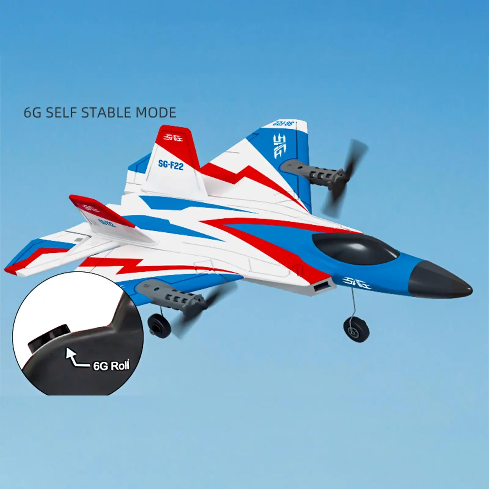 Remote Control Aircraft with Colorful Lights RC Plane Glider for Advanced Kids Christmas Gifts