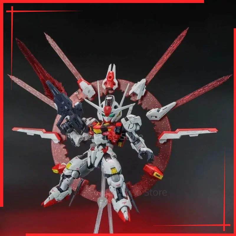 【Ready Stock】New  MGSD XVX-016 Aerial Chinese red Assembly Model Kits Plastic skeleton Anime Action Figure Robot Toys