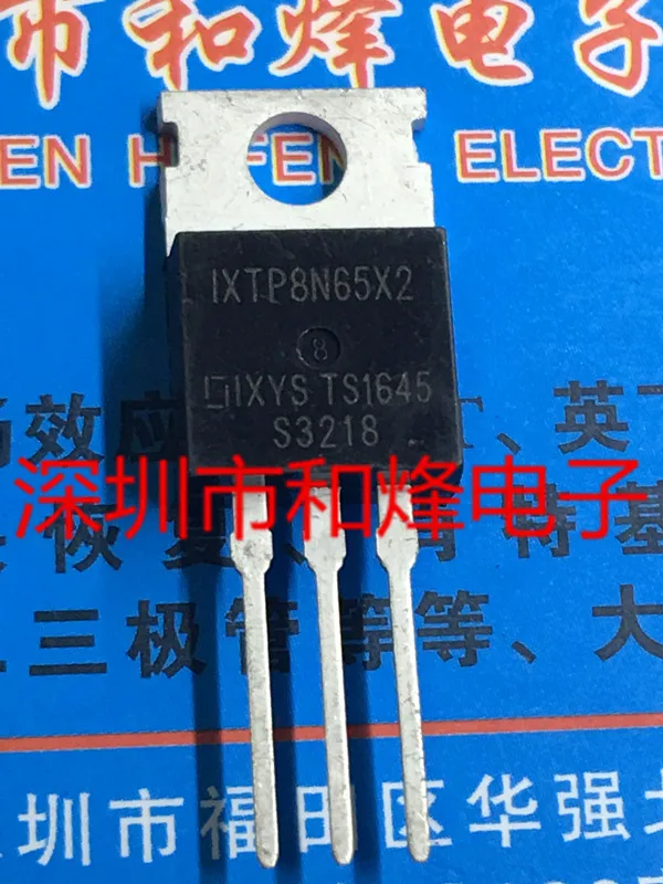 5PCS-10PCS IXTP8N65X2 TO-220 650V 8A On Stock New And Origjnal