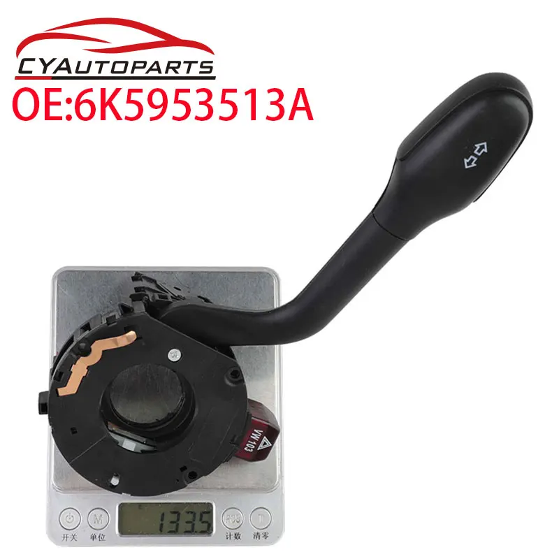 Nuevo indicador de interruptor de dirección de señal de giro para VW Polo Classic para Seat Ibiza Cordoba Inca Toledo 6K 5953513 Un 6 km 953513