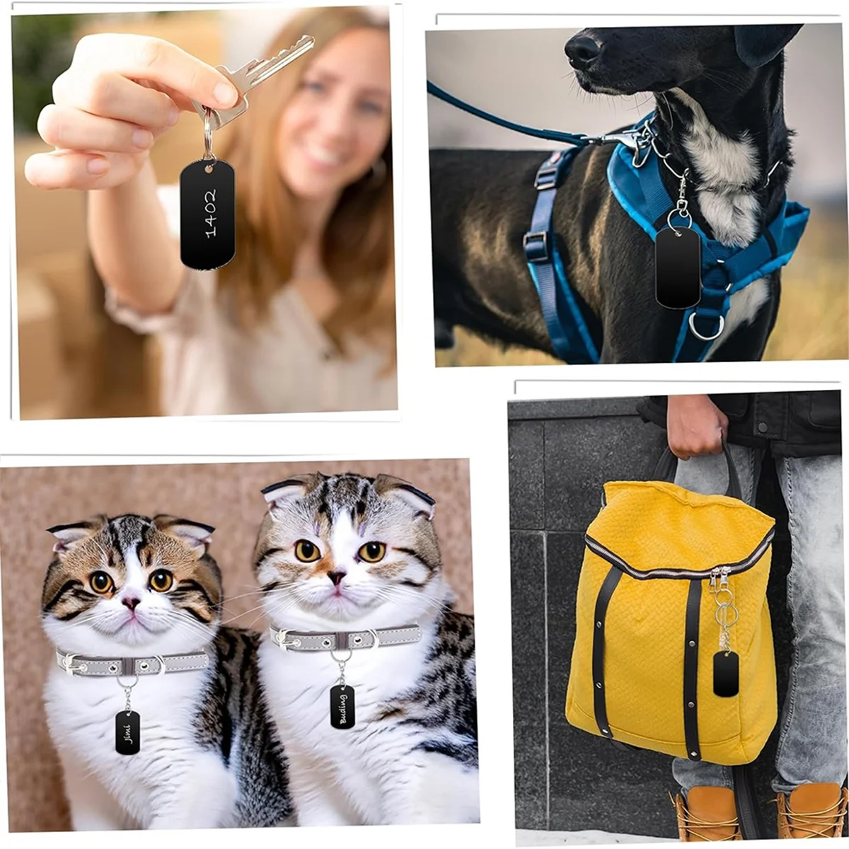 

【Livraison-Rapide!】Металлическая штампованная бирка