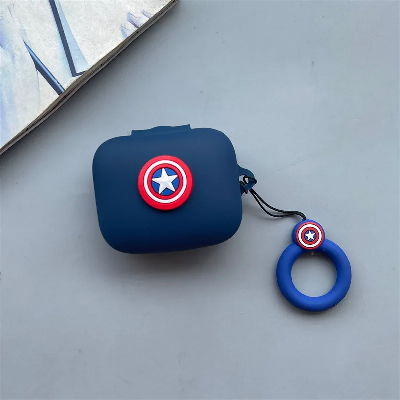 OnePlus Buds Pro 2 케이스 용 새 만화 부드러운 실리콘 커버 (후크 Antifall 보호 슬리브 이어폰 액세서리 포함)