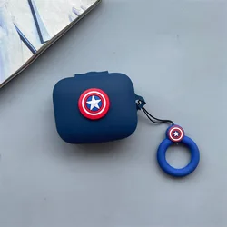 DIY Soft Silicone Cover for OnePlus Buds Pro 2 Case with Hook Anti-fall Protective Fundas Earphone Accessories