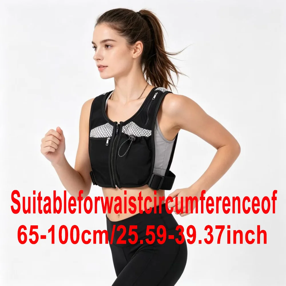 Lightweight Waterproof Nylon Running Chest Vest Pack Phone Pocket Design For Men Women Trail Running Marathon Cycling Hiking
