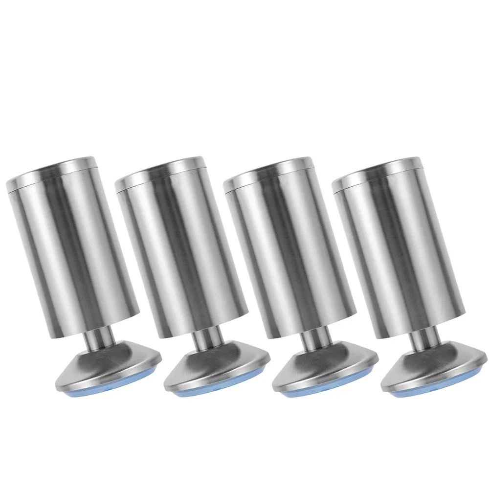 

4 шт. регулируемые ножки для мебели из нержавеющей стали, сверхмощные ножки для шкафа, дивана, металлические опорные ножки для столов, комодов, диванов