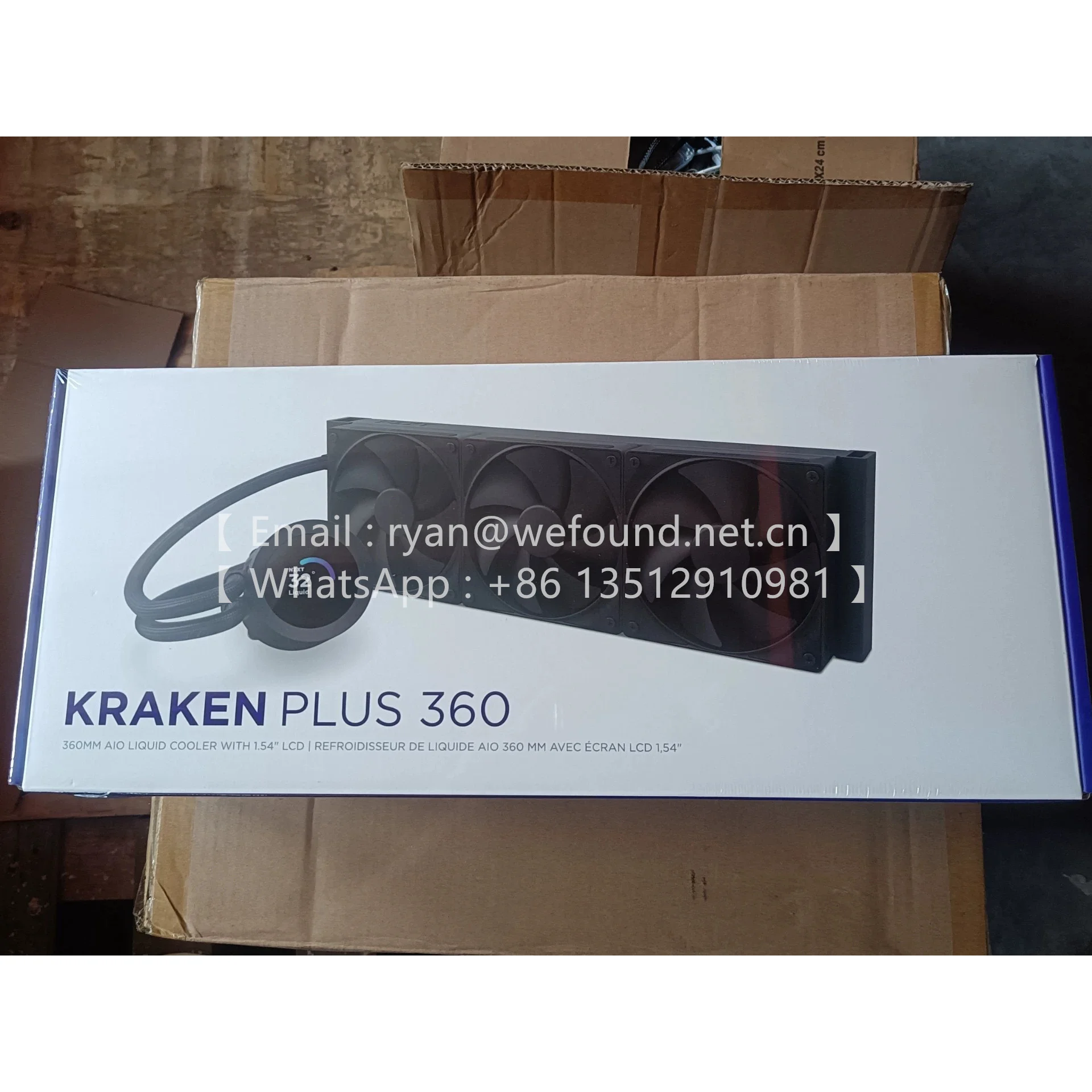 

Жидкостный охладитель Kraken Plus 240V2 360V2 AIO
