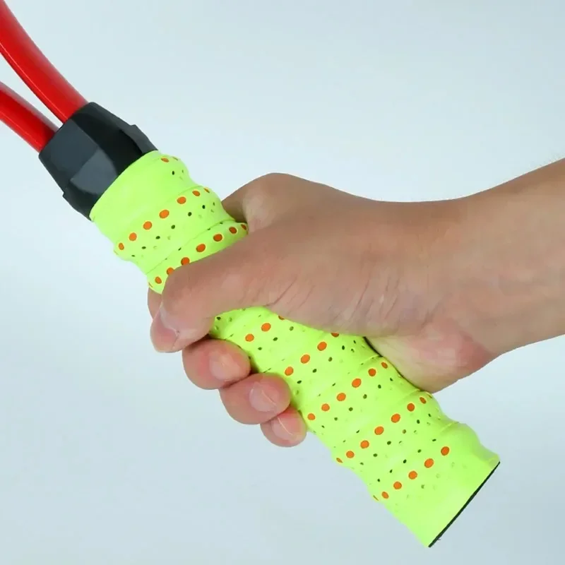 1A-Stoßdämpfendes, rutschfestes Sport-Overgrip-Band, schweißdichtes Griffband für Tennis, Badminton und Sportausrüstung mit Schweißband – Detail 4
