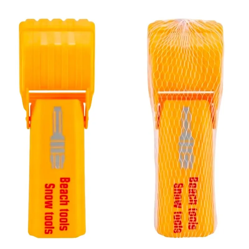 B23B 2 Pcs Professional Sand Snow Shovel Bright Orange Heavy Duty