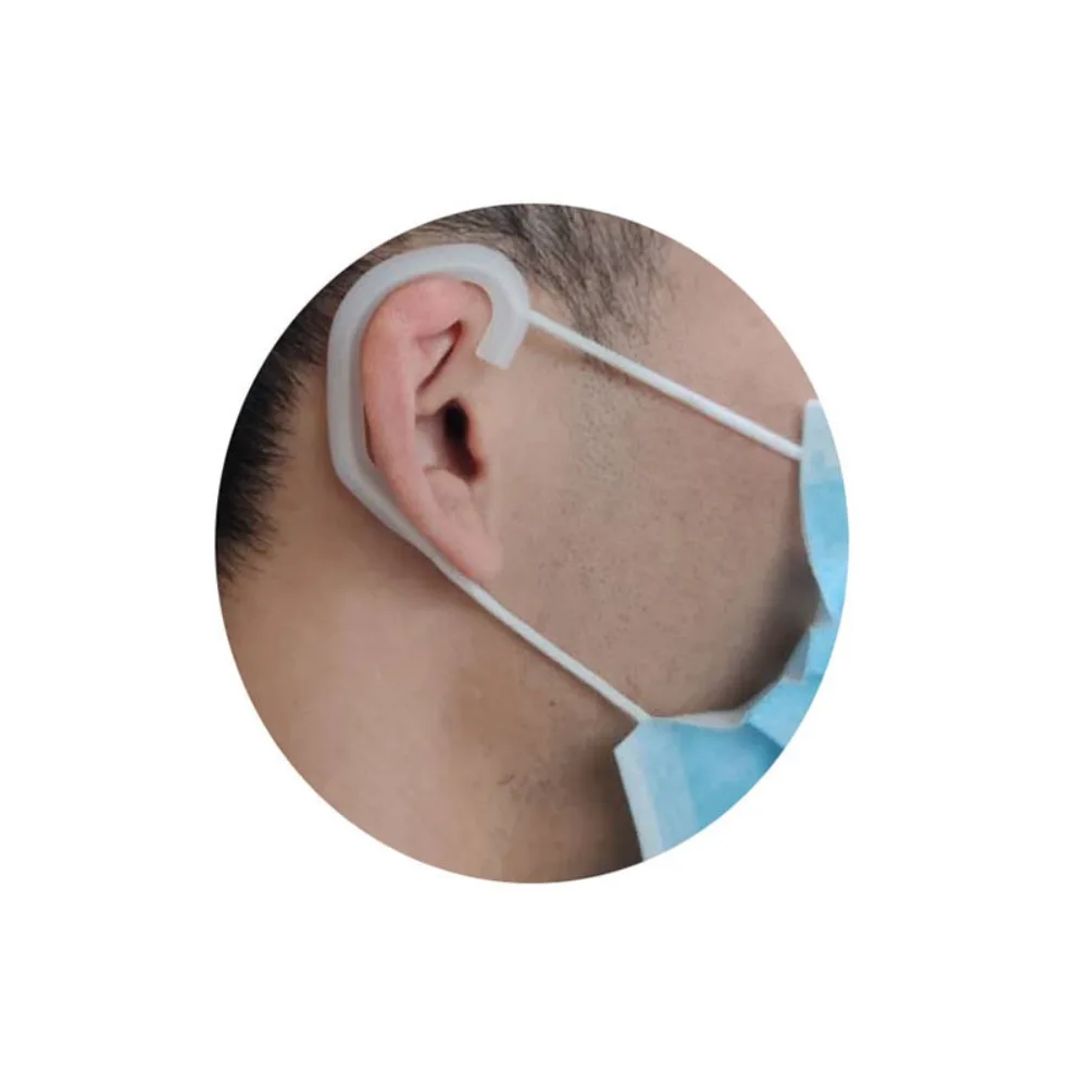 Earbuds Headset Accessories Soft Ear Hook Universal Wired Earphone Accessories Headset Hanger Waterproof Silicone Ear Protector