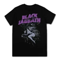 Black Metal Rock Band T Shirt Women Fashion Casual Graphic Short Sleeve Short Sleeve T Shirt Unisex Women Clothing