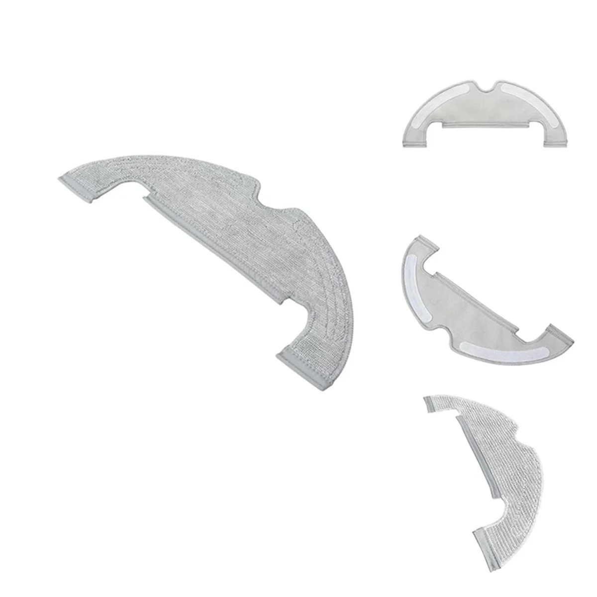 Paño de fregona de repuesto, almohadilla de trapo para Dreame D10 Plus RLS3D, piezas de repuesto para aspiradora