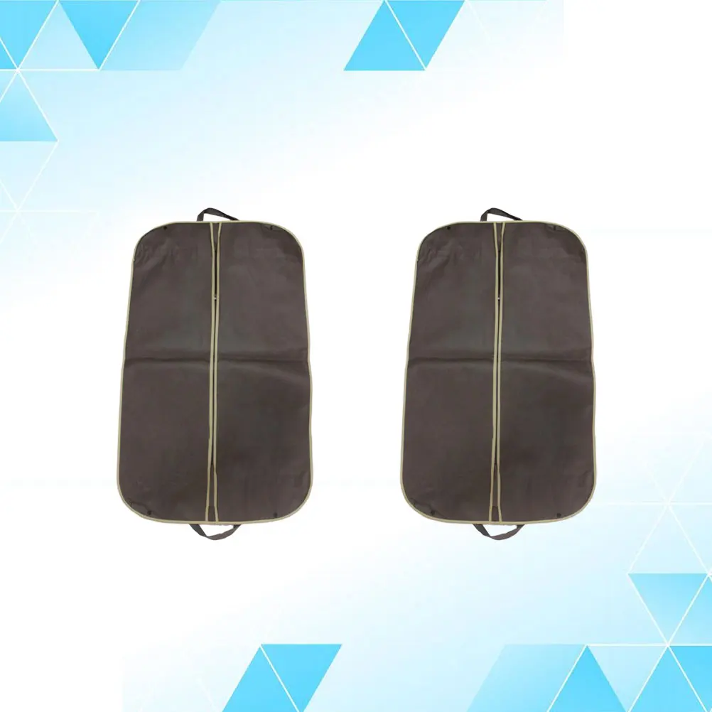 

2 Pcs Suit Bag Coat Storage Garment Bags for Hanging Clothes Dust Clothing Cover