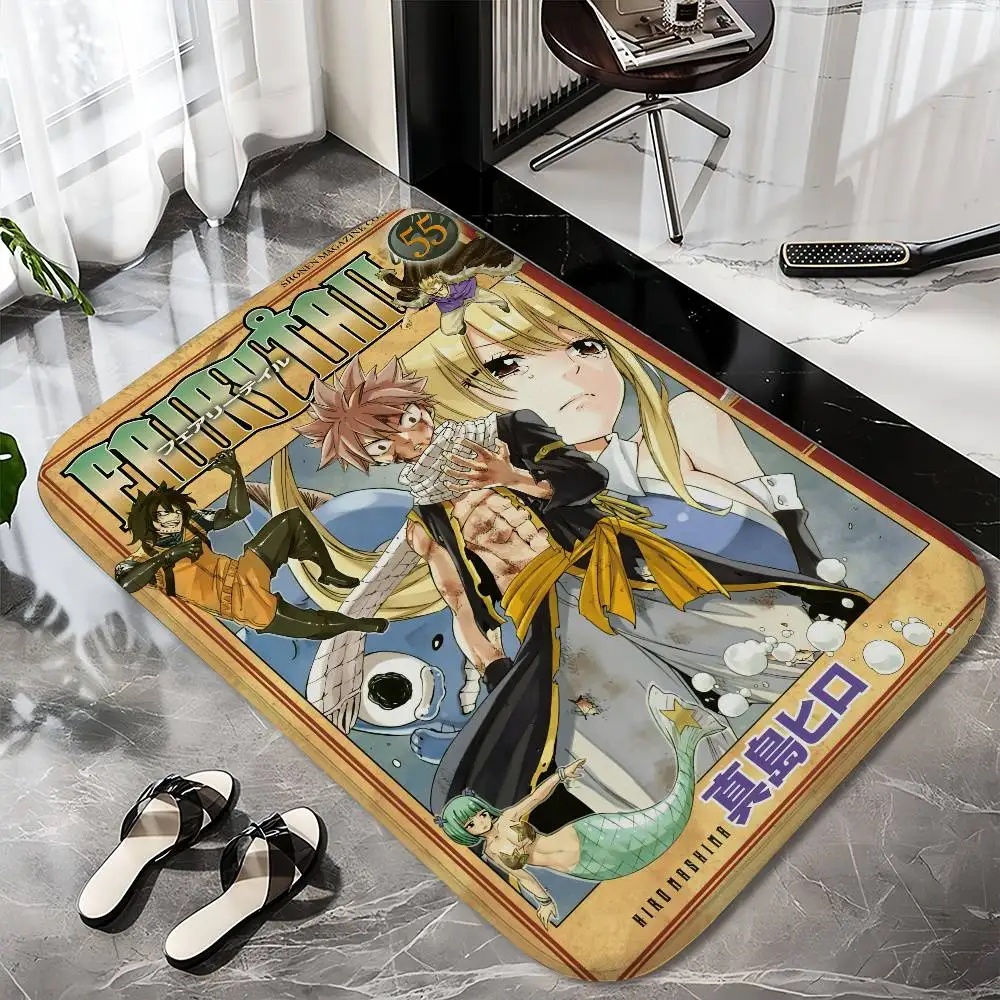 

Fairy TailS Floor Mat Printed Large Carpets Room And Bedroom Carpets Bathroom Anti Slip Door MATS Small Carpets