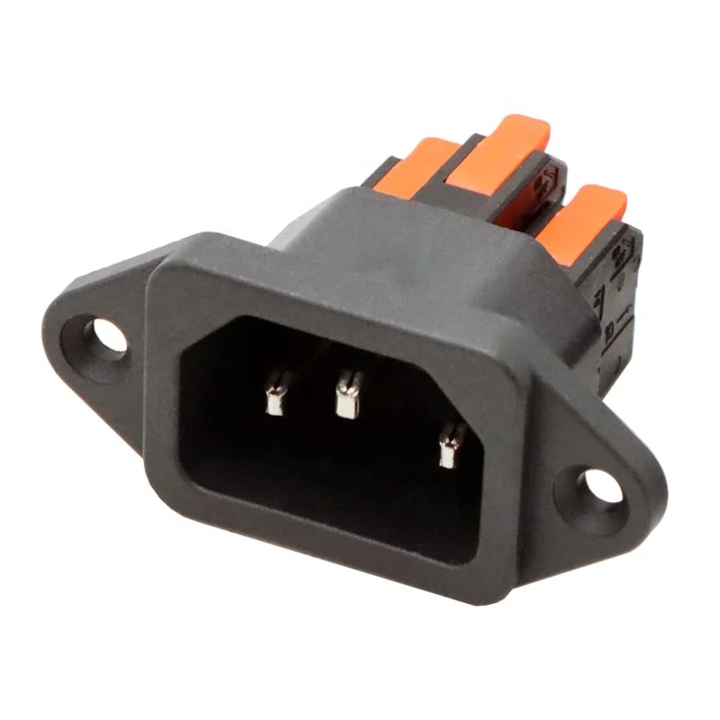 Iec C14 3 Pin Socke…