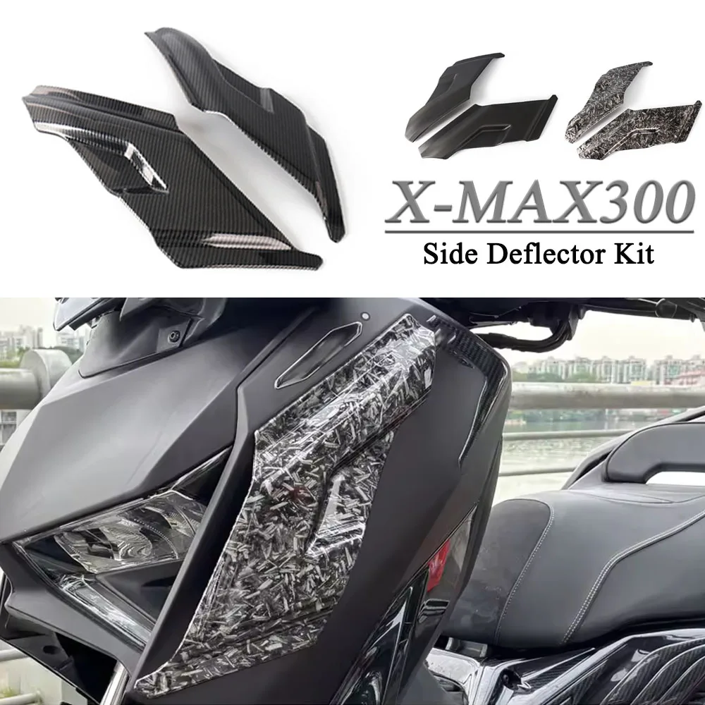 

New Motorcycle ABS Upper Outer Fairing Side Wing Air Deflectors For Yamaha XMAX 300 XMAX300 X-MAX 300 X-MAX300 2023 2024 2025 ﻿