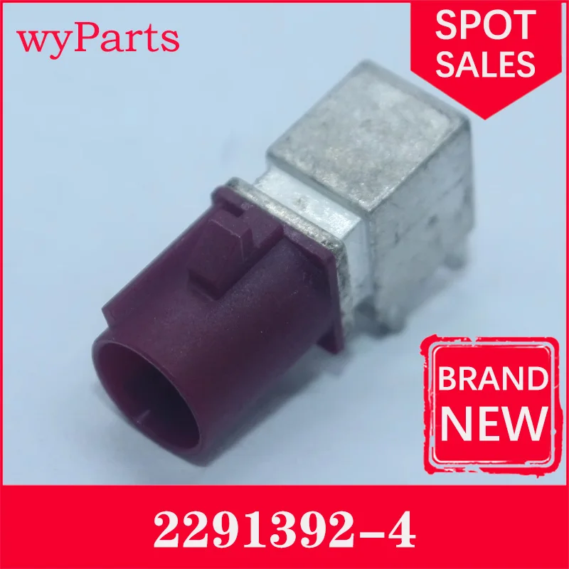 5 Pcs/lot 2291392-4 BRAND NEW Coaxial Connectors MALE ASM, 1 POS, R/A, PCB, FAKRA