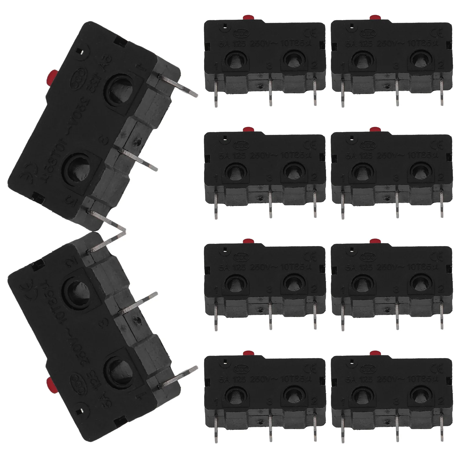 

10Pcs Limit Switch Replacement Practical Appliance Door Switch Easy Operation Long Service Life Limit Switches